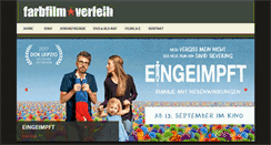 Desktop Screenshot of farbfilm-verleih.de